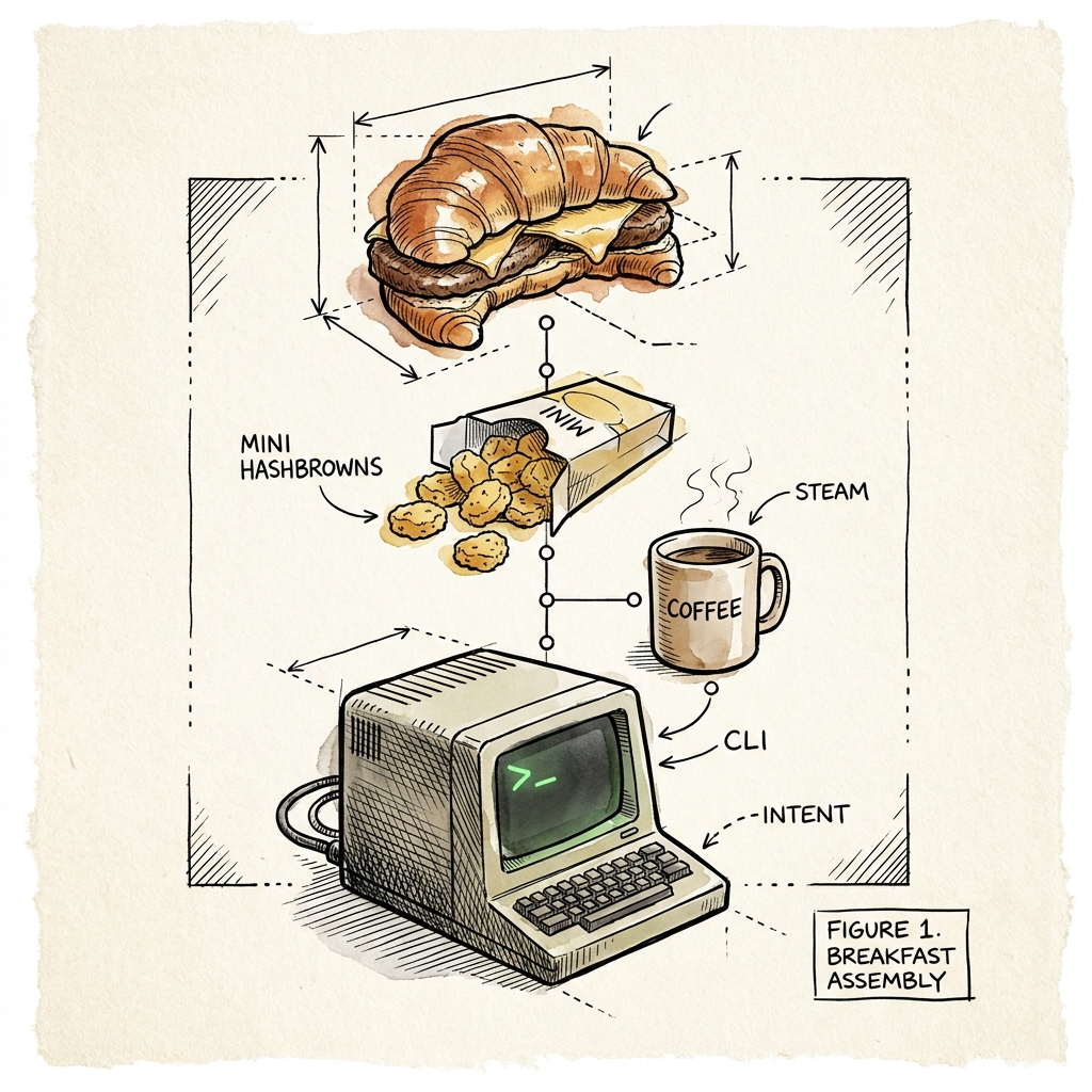 Dangerously Convenient: My Agents Learn to Order Breakfast