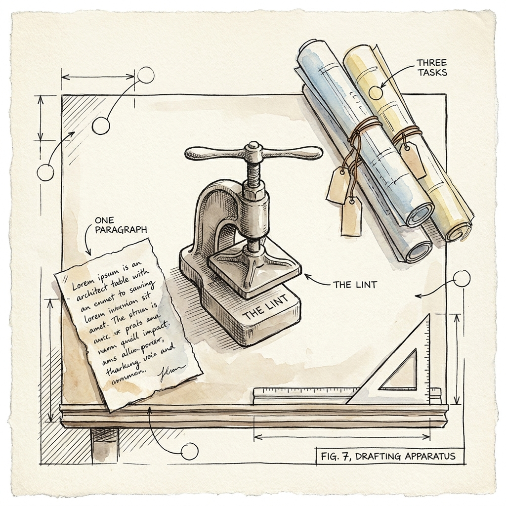 Feeding the Factory: One Paragraph In, Three Tasks Queued