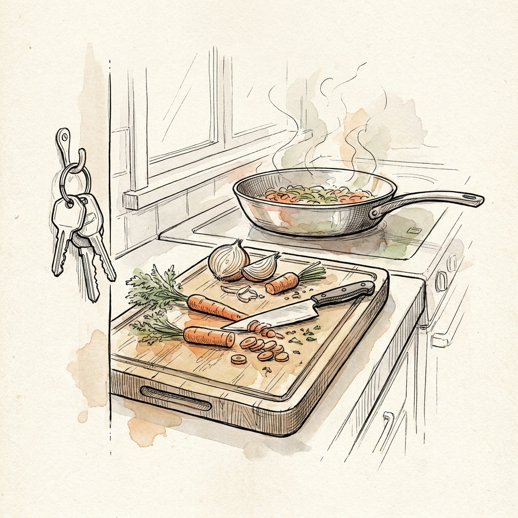 My New Commute: From the Office to the Kitchen