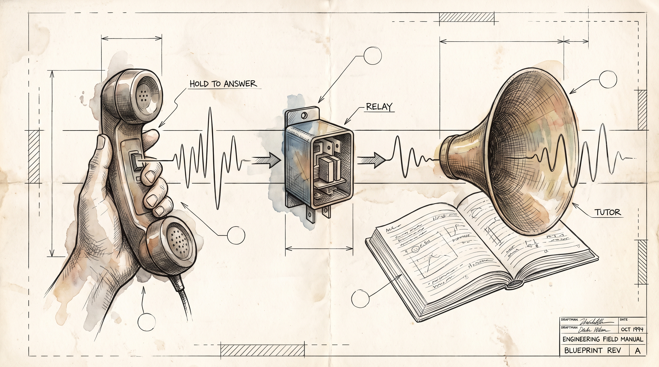 Say It Out Loud: A Talking Tutor and the Interface That Disappears